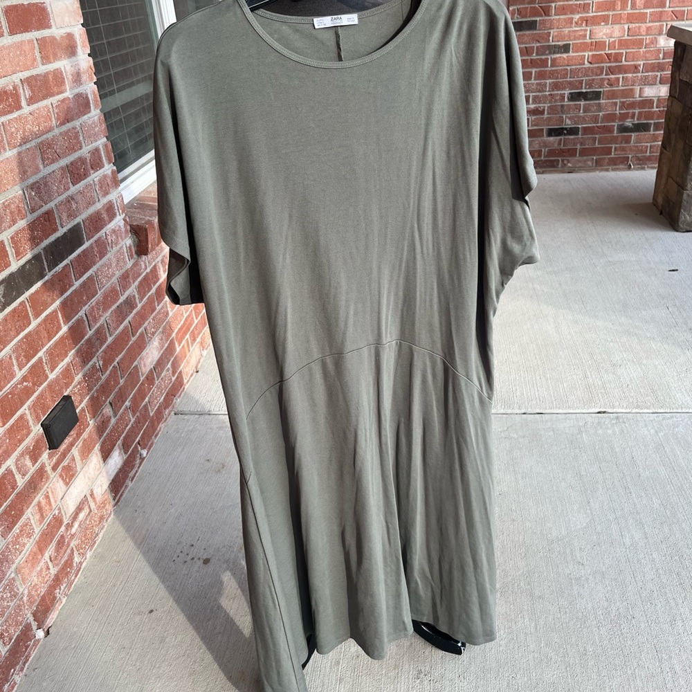 Zara collection Portugal large oversized dress